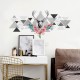 Geometrik Geyikli Ev Dekor Duvar Sticker Çıkartma Seti Geometrik Geyikli Ev Dekor Duvar Sticker Çıkartma Seti