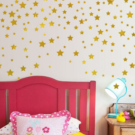 Gold Yıldız Set Bebek & Çocuk Odası Duvar Sticker Çıkartma Seti Gold Yıldız Set Bebek & Çocuk Odası Duvar Sticker Çıkartma Seti