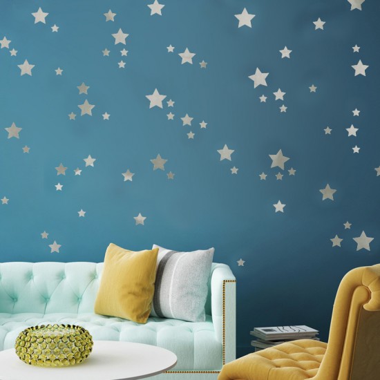 Yıldız Set Bebek & Çocuk Odası Duvar Sticker Çıkartma Seti Yıldız Set Bebek & Çocuk Odası Duvar Sticker Çıkartma Seti