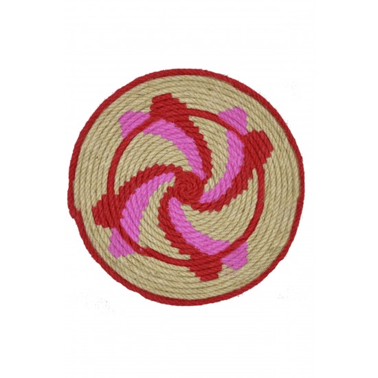 Red Line Hasır Duvar Tabağı Süsü 28 Cm
